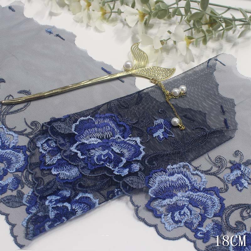 2Yards Purple Pink Blue Floral - Embroidery Yellow Dress 评论和价格