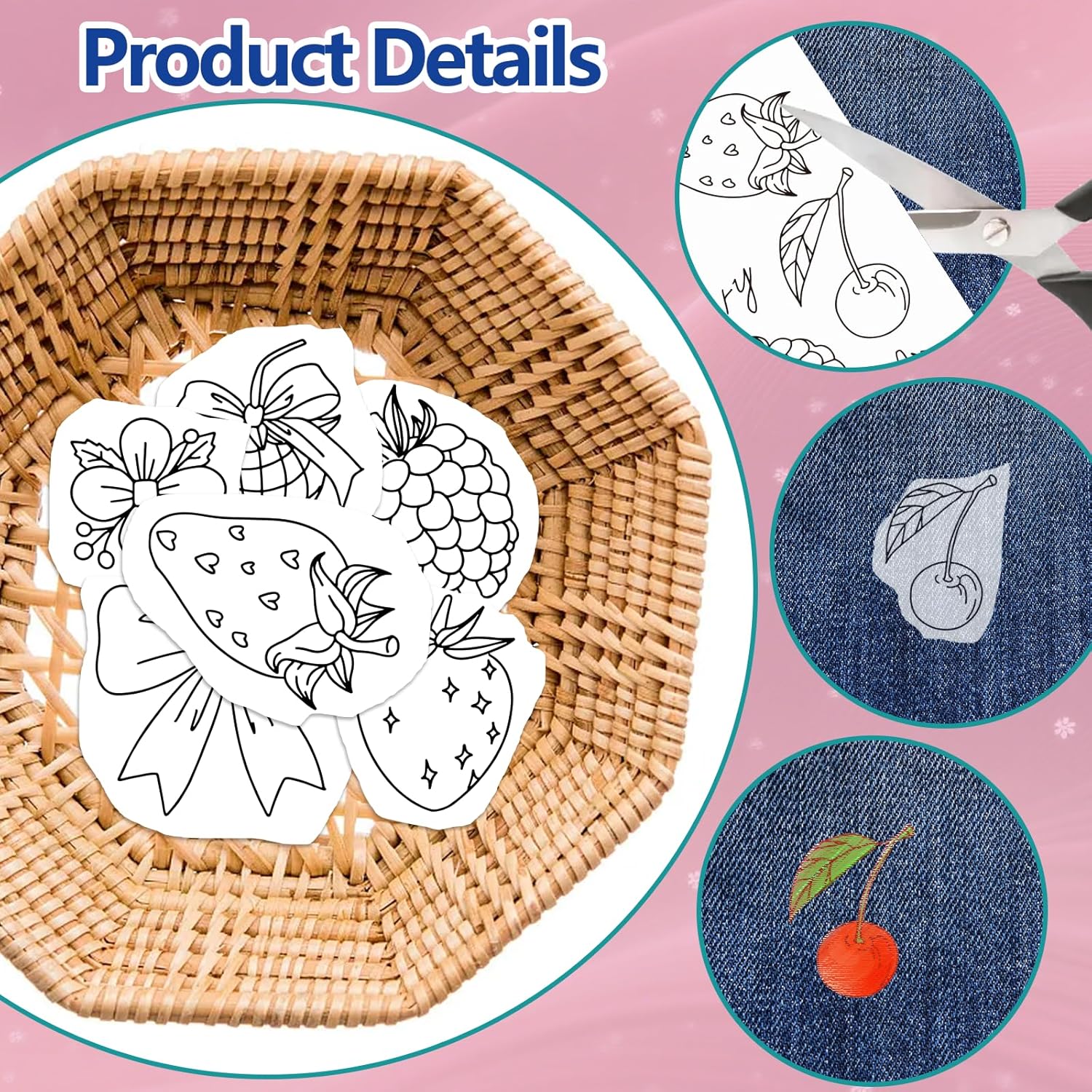 Pre-Printed Strawberry Stick a - Embroidery Software 评论和价格