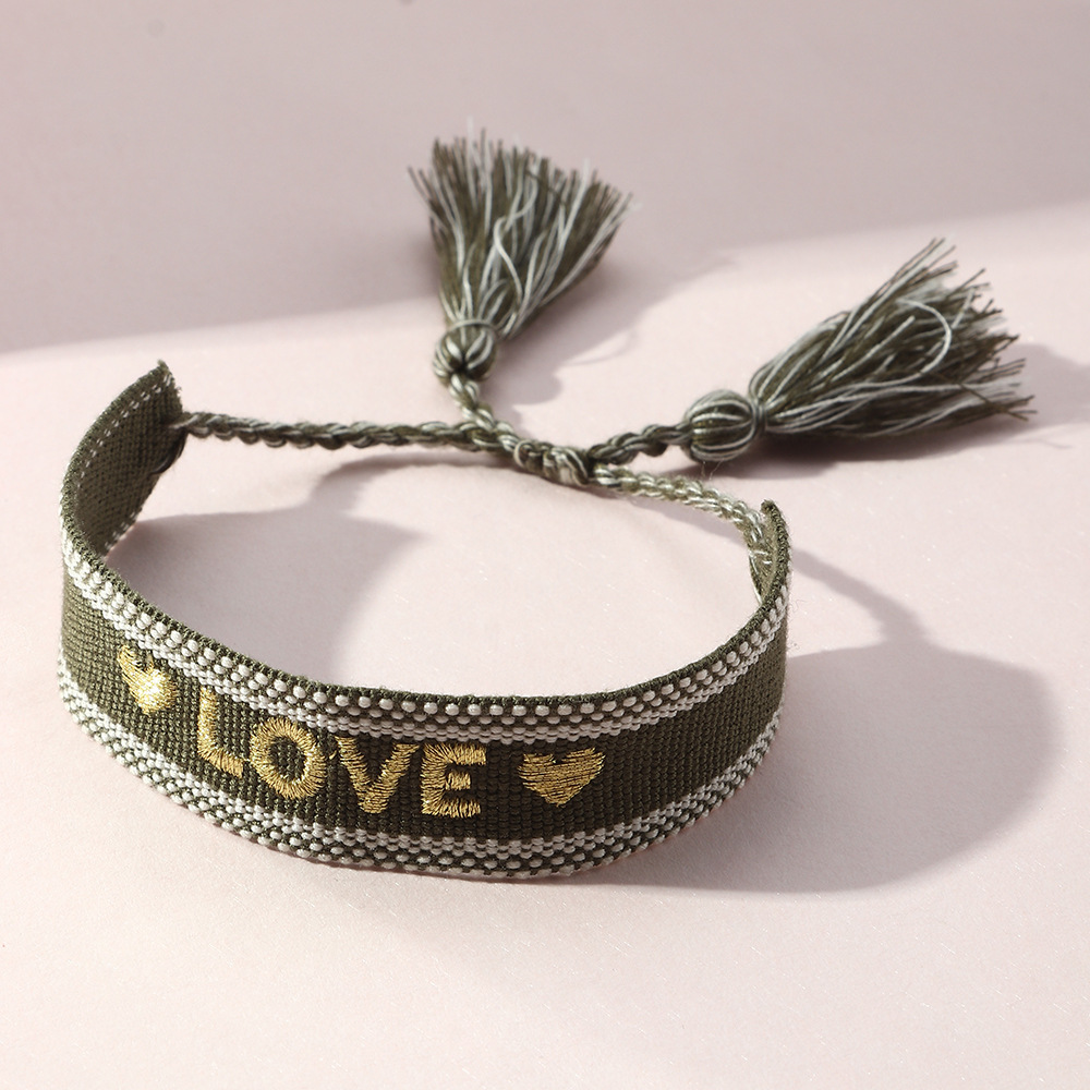n Sle Handmade Letter Embroide - Embroidery Letter N 评论和价格