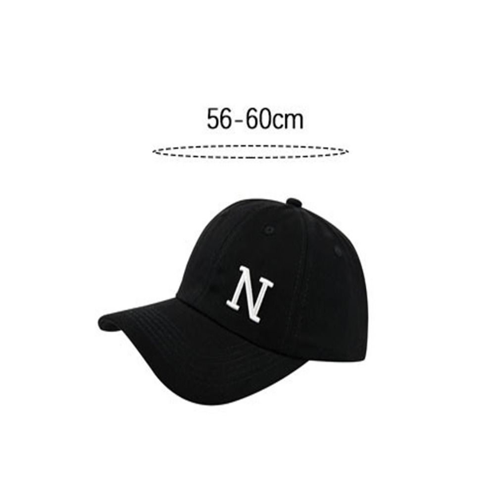 Casual N Letter Embroidery Bas - Embroidery Letter N 评论和价格