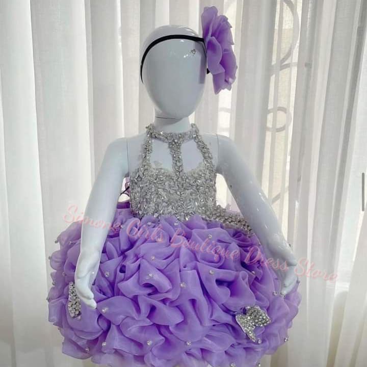 Yellow Ruffles Flower Girl Dre - Embroidery Yellow Dress 评论和价格
