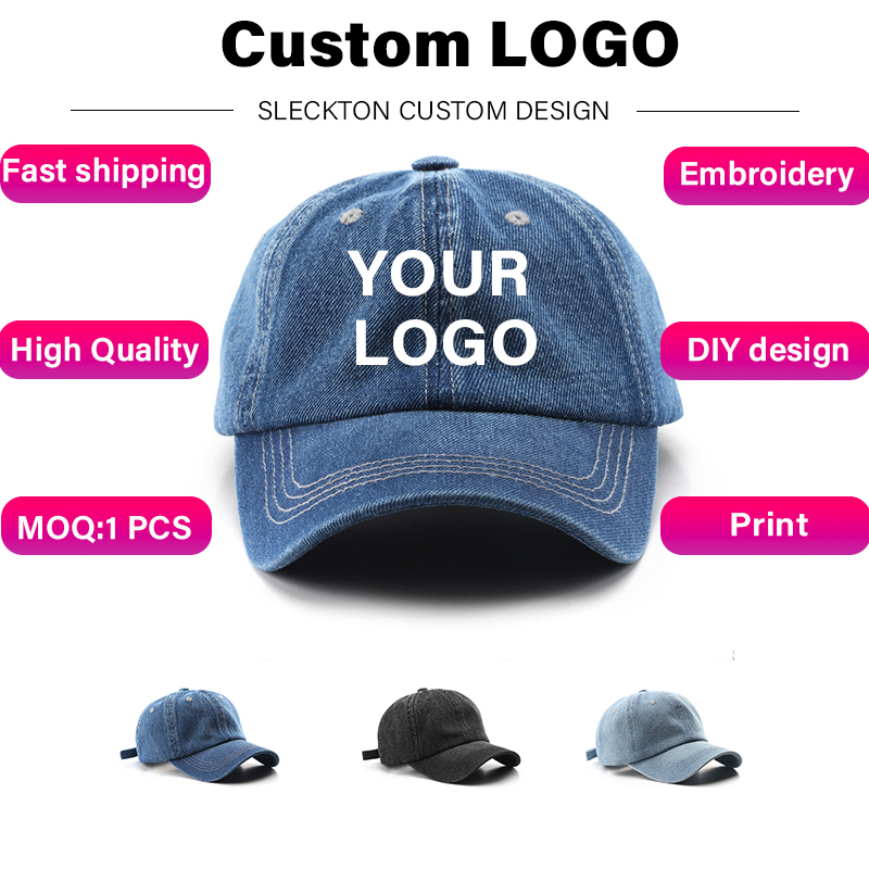 SLECKTON Custom Hat Logo Embro - Embroidery Design Logo 评论和价格