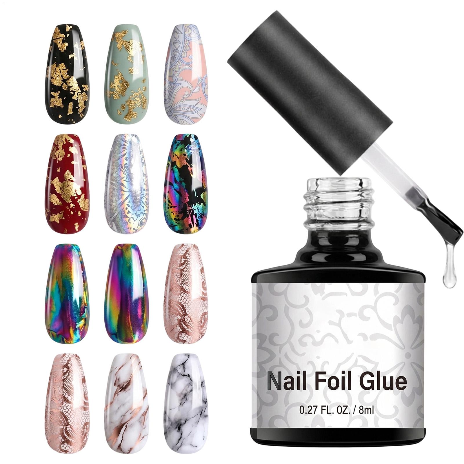 Nail Foil Glue 8ml Transfer Fo - Transfer Paper Carbon 评论和价格