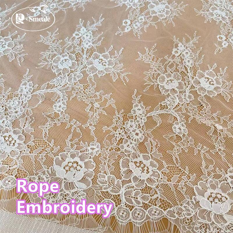 32 Designs To Choose.3MX1.5M N - Embroidery White Dress 评论和价格