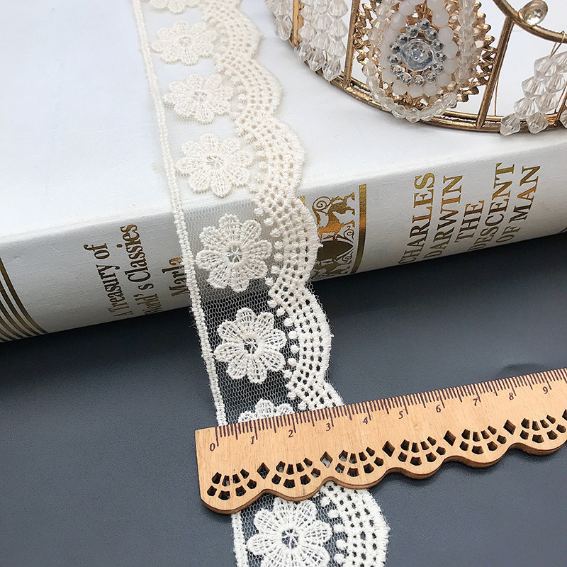 3Yards/Lot Embroidery White Be - Embroidery White Dress 评论和价格