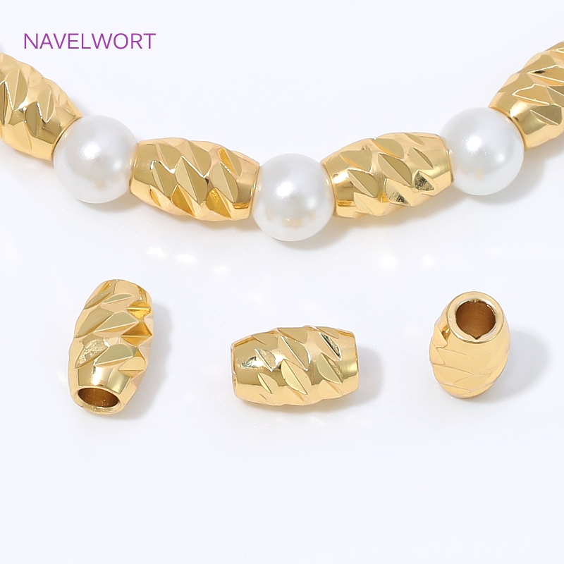 Brass 4/6mm Stripe Spacer Bead - Embroidery Art 评论和价格