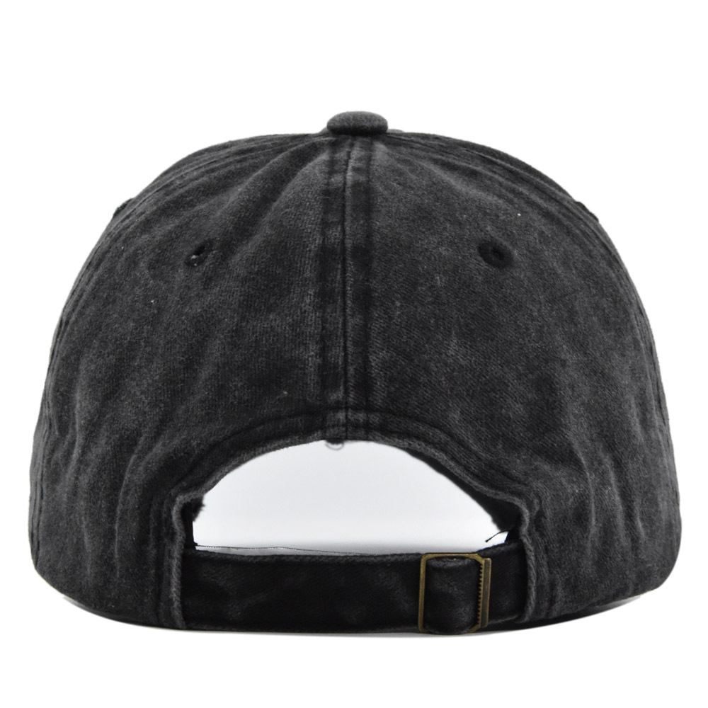 Vintage Washed  Baseball Cap F - Embroidery Letter N 评论和价格